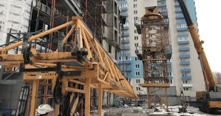 Демонтаж башенного крана в Шуе - услуги по демонтажу от Сварной-Шуя от 1550 руб.