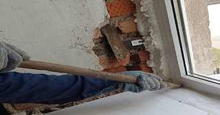 Демонтаж оконных откосов по выгодной цене от 517 руб. в Шуе - Сварной-Шуя
