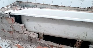 Демонтаж ванной комнаты в Шуе - стоимость работ от 827 руб. | Сварной-Шуя